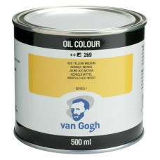 Van Gogh Oil Color 500ml Can Azo Yellow Medium 269