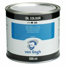 Van Gogh Oil Color 500ml Can Cerulean Blue (PHTHALO) 535