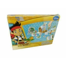Disney Jake And The Never Land Pirates 3-d Sticker Kit - Build & Decorate