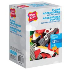 Play Day - Plane Accessories (Blocks And Building) 131 Pieces 6+