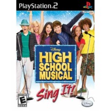 High School Musical Sing It Playstation 2 Ps2  Video Game Disney Ps 2