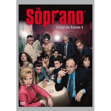 The Sopranos Complete Fourth Season DVD, 2003 4-Disc FRENCH Cover (NO DIGITAL)
