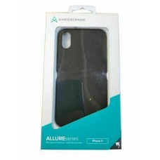 ALLUREseries For IPhone X And XS Case Soft Silicone Case Black