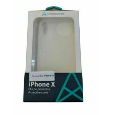 Protector Cover For IPhone X And XS Case Soft Silicone Case Clear White