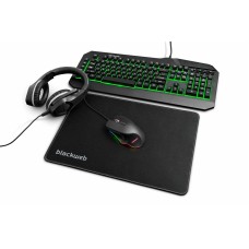 Gaming Blackweb Starter Kit With Keyboard, Mouse Mousepad,headset Bwa19h0004