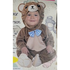 Brown Bear Belly Babies Boys Toddler Animal Halloween Costume (12-18)