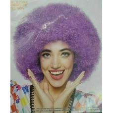 Way To Celebrate Halloween Disco Afro Clown Wig Adult One Size Costume Accessory