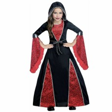Girl Puritan Witch Fancy Dress Halloween Costume Large (10-12)