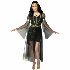 Egyptian Glam Goddess Fancy Dress Halloween Costume Women Medium(8-10)
