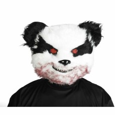 Adults Killer Animal Bloody Panda Scary Zoo Animal Mask Costume Accessory