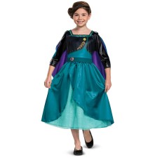 Disney's Frozen Ii Anna Dress Girls Halloween Costume Small(4-6x)