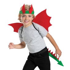 Way To Celebrate Dragon Accessory 3 Piece Kit For Childrens' Halloween Costume
