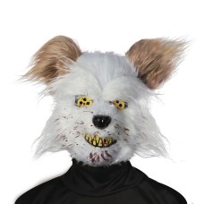 Fluff Dog Terror Terrier Halloween Mask For Adult And Teen One Size Fit All