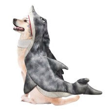 Way To Celebrate Dog Shark Halloween Costume Pet Large One-piece Costume