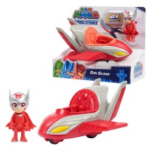 Pj Masks Save The Sky Red Owl Glider, New Vehicles, Ages 3+, By Just Play