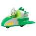 NIB PJ Masks Gekko Save The Day And Gekko-Mobile Action Figure Set Toy Green U1