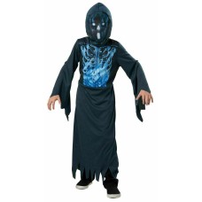 Seasons Ghastly Ghost Men Halloween Costume X-large (40-42) No Tag