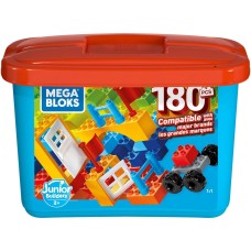Mega Bloks Junior Builders 180 Pc Building Blocks Compatibe With Major Brands