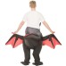 Morphcostumes Child Unisex Dragon Ride On Inflatable Costume One Size Fits All