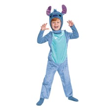Haloween Costume Stitch Jumpsuit Toddler And Character Hood Blue 3-4t