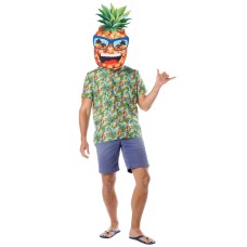Good Time Pineapple Man Halloween Costume Large 36-38