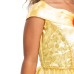 Princess Belle Halloween Costume Girls Child Disney Gold Size Medium M 8-10
