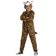 Halloween Juniors Playful Tiger Costume Medium M (9-11)