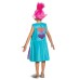 Trolls World Tour Dreamworks Halloween Costume Girls Toddler Poppy Rainbow(3-4t)