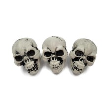 Lot Of 6 Mini Frightening Skulls Halloween Decorations Way To Celebrate 