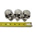 Lot Of 6 Mini Frightening Skulls Halloween Decorations Way To Celebrate 