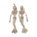 Lot Of 2 Halloween Plastic Mermaid Skull Skeleton 16 Inches Hanging Deco