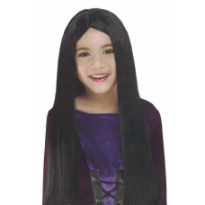 Black Witch Wig Halloween Ombre Child Ages + 8 One Size Way To Celebrate 