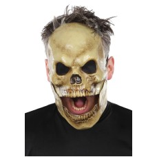 Way To Celebrate Moving Mouth Bonehead Mask Halloween Costume Adulte One Size 