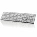 Blackweb 2.4ghz Wireless Keyboard Full-size Soft Touch Ultra Slim Bwa18ho005c