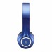 Blackweb Headphones With Wired In-line Mic Superior Sound And Comfortable Blue