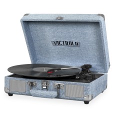 Victrola Journey Bluetooth Record Player Vsc-550bt-ldb Portable Suitcase