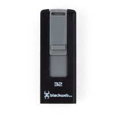 Blackweb Usb 3.0 B253 Flash Drive Slide 32 Gb Ekmmd32gb253bw Black