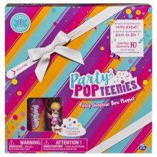 Party Popteenies Cutie Animal Party Surprise Box Mini Doll 10 Gifts Inside 