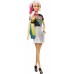 Mattel - Barbie Rainbow Sparkle Hair Doll With Extra-long Blonde Rainbow Damaged