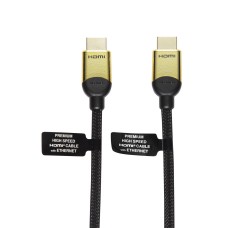 Blackweb 6 Ft 4k Ultra Hd Premium Hdmi Cable 18gbps Up To 7.2 Surround Sound