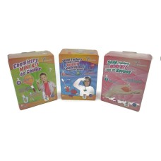 Science4you Lot Of 3 Mini Kit Chemistry - Soap Factory - Slime Factory Combo