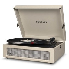 Crosley Radio Voyager Turntable Cr8017a-du Spin 33 1/3, 45, Or 78 Rpm In Dune