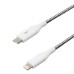 3ft 0.9 Meter Connector Charge & Sync Cable White Blackweb Accessories