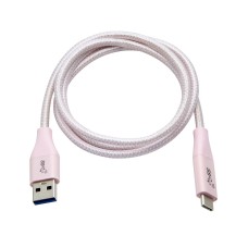 Blackweb 3ft/.9m Superspeed Usb-a To Usb-c 3.1 Charge & Sync Cable (pink)