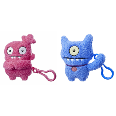 Lot Of 2 Hasbro Ugly Dolls Lucky Bat To Go Stuffed Plush Toy Backpack Clip