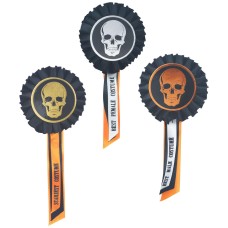 Halloween Costume Award Ribbons (3 Awards) - Scariest, Best Female, Best Male By