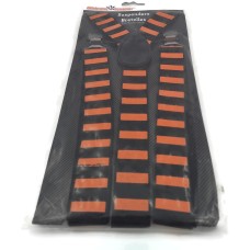 Way To Celebrate Halloween Striped Novelty Suspenders One Size
