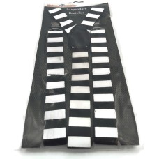 Way To Celebrate Halloween Stripped Novelty Suspenders One Size