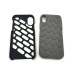 Blackweb Silicone Phone Case For Iphone X - Black And Grey