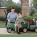 Step2 Kids Pull Wagon With 2 Molded Seats And Belts Green Damaged Box